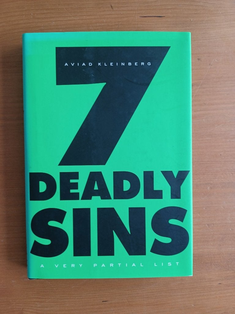 7 Deadly Sins - a very partial list, Boeken, Gelezen, Christendom | Protestants, Aviad Kleinberg, Ophalen of Verzenden