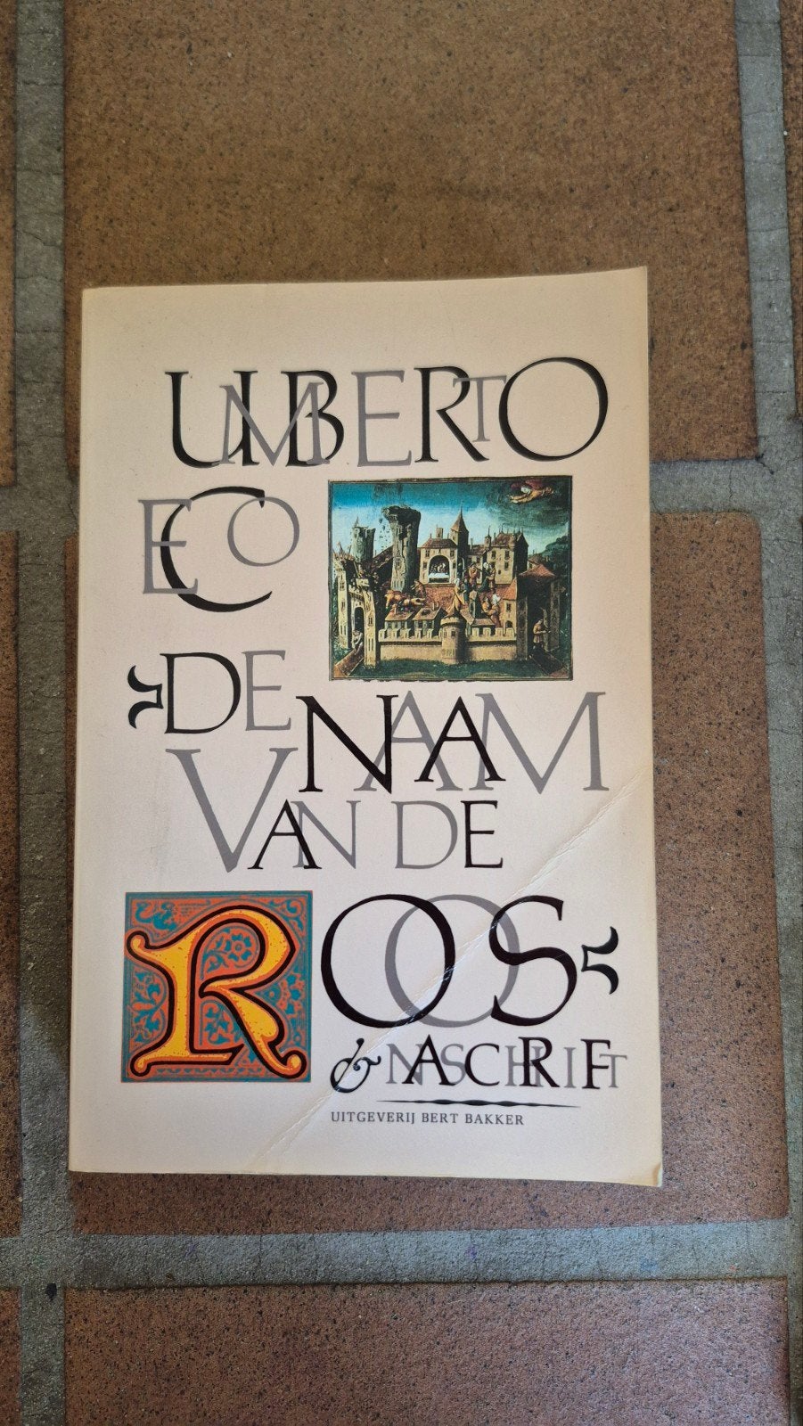 De Naam van de Roos - Umberto Eco, Ophalen of Verzenden, Gelezen, Umberto Eco, Nederland