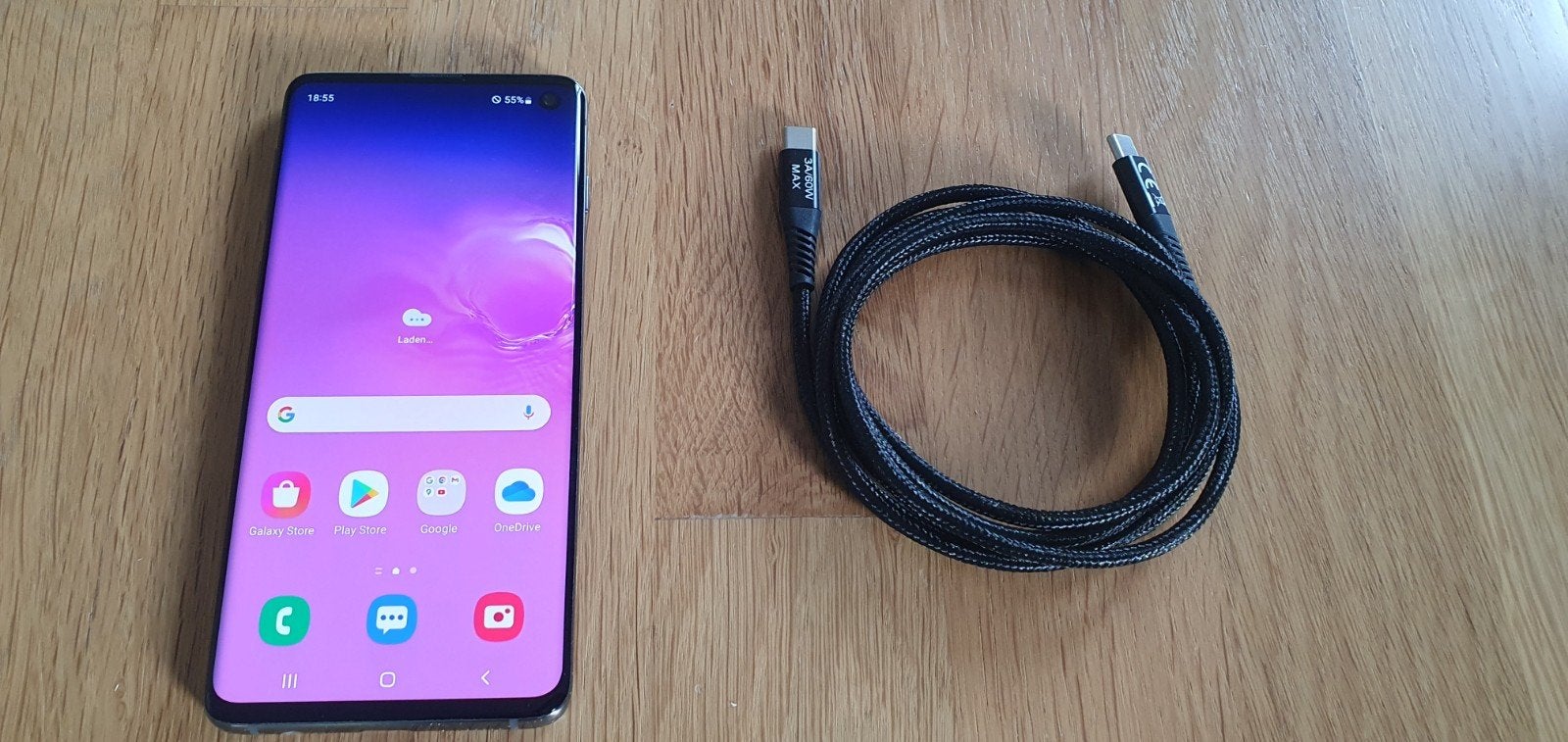 Samsung S10 128GB duosim., Zwart, Ophalen of Verzenden, Zo goed als nieuw, Galaxy S10