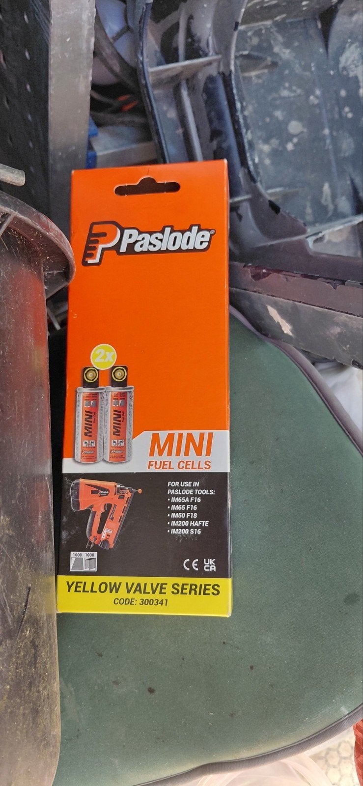 Paslode MINI brandstofcellen (Yellow Valve Series) 300341, Doe-het-zelf en Verbouw, Gereedschap | Handgereedschap, Ophalen of Verzenden