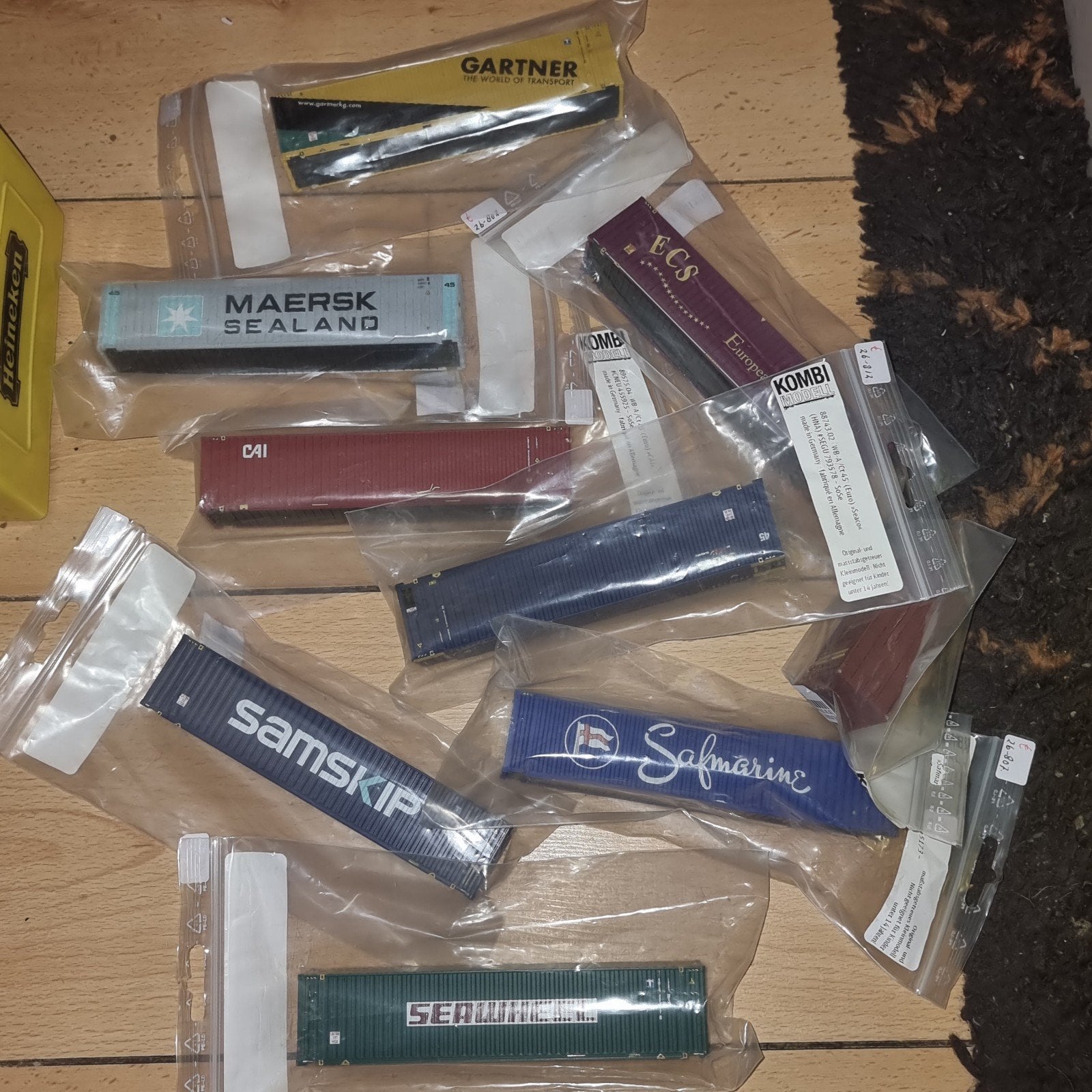 KOMBIMODELL CONTAINERS -H0-, Hobby en Vrije tijd, Ophalen of Verzenden, Nieuw, Overige typen, Overige merken