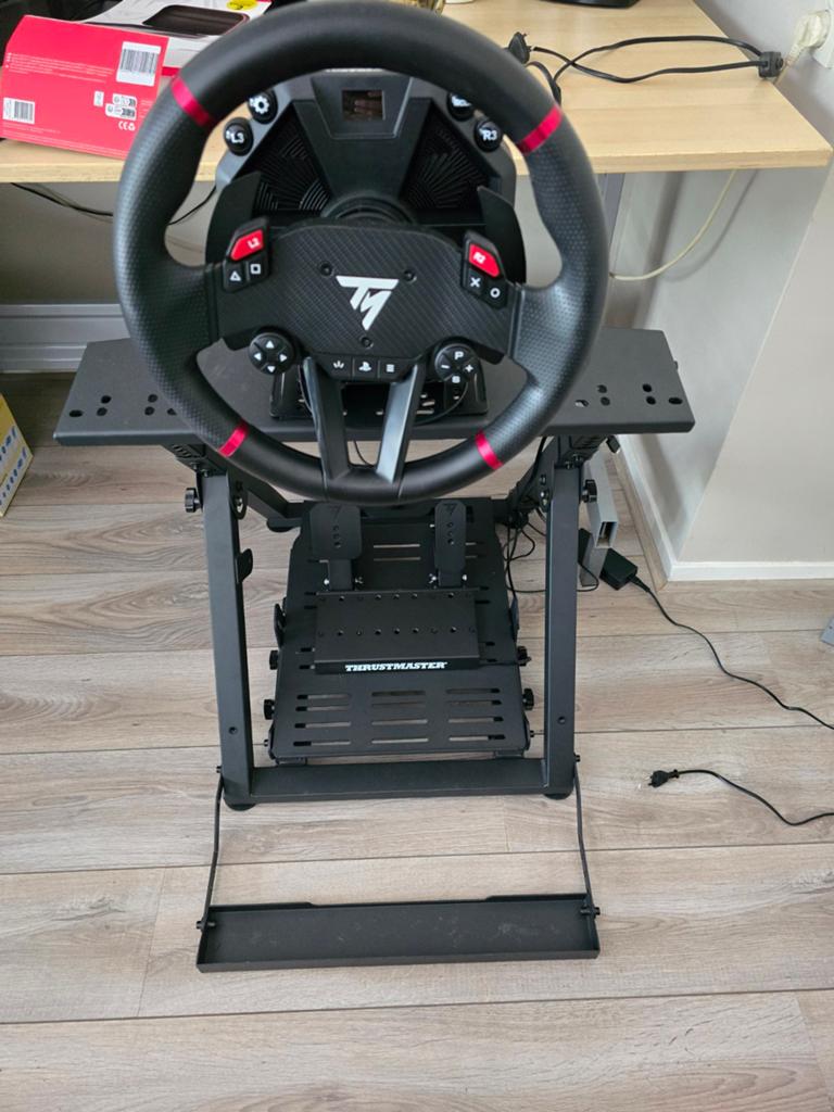 Thrustmaster T598 en wheelstand pro 2.0 met garantie, Ophalen, Zo goed als nieuw, Stuurtje of Sportattribuut