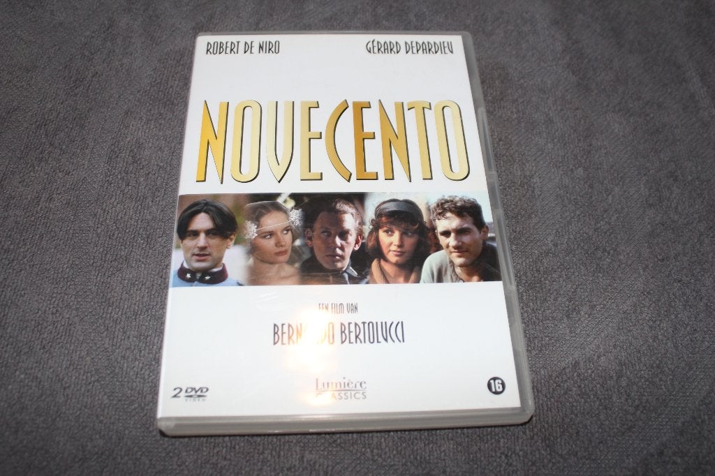 DVD Novecento 1900, Cd's en Dvd's, Vanaf 16 jaar, Ophalen of Verzenden, Gebruikt, Italië