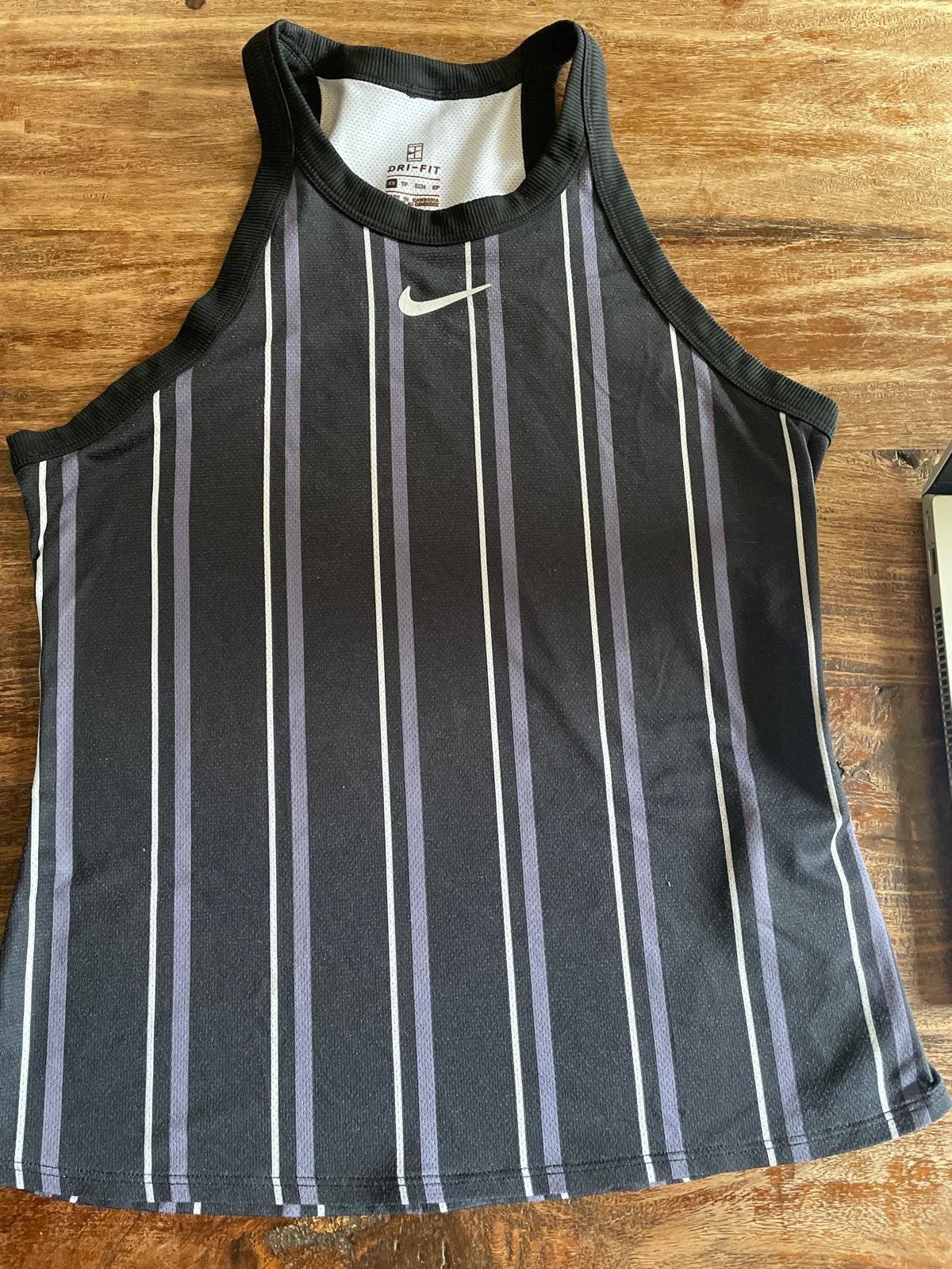 Nike tennis tanktop maat 122-128, Ophalen, Nike, L00, Zo goed als nieuw