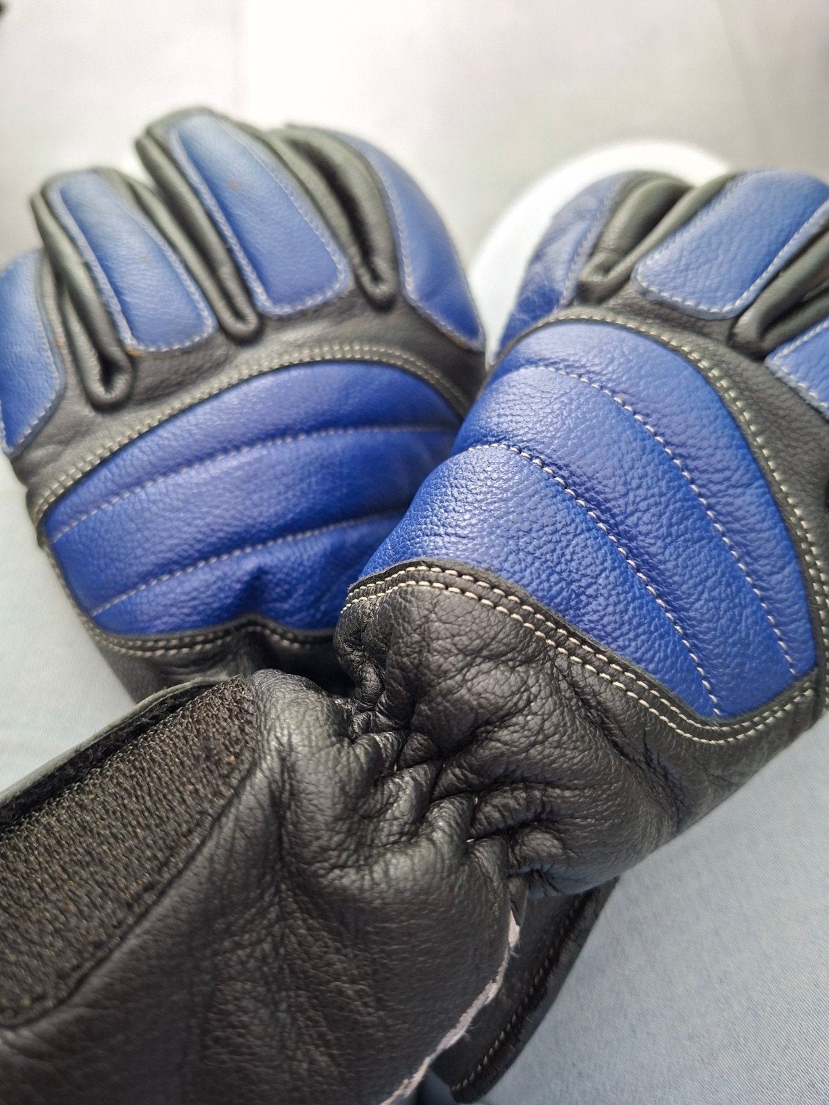 Leren dames motorhandschoenen., Ophalen of Verzenden, Tweedehands, Dames, Handschoenen