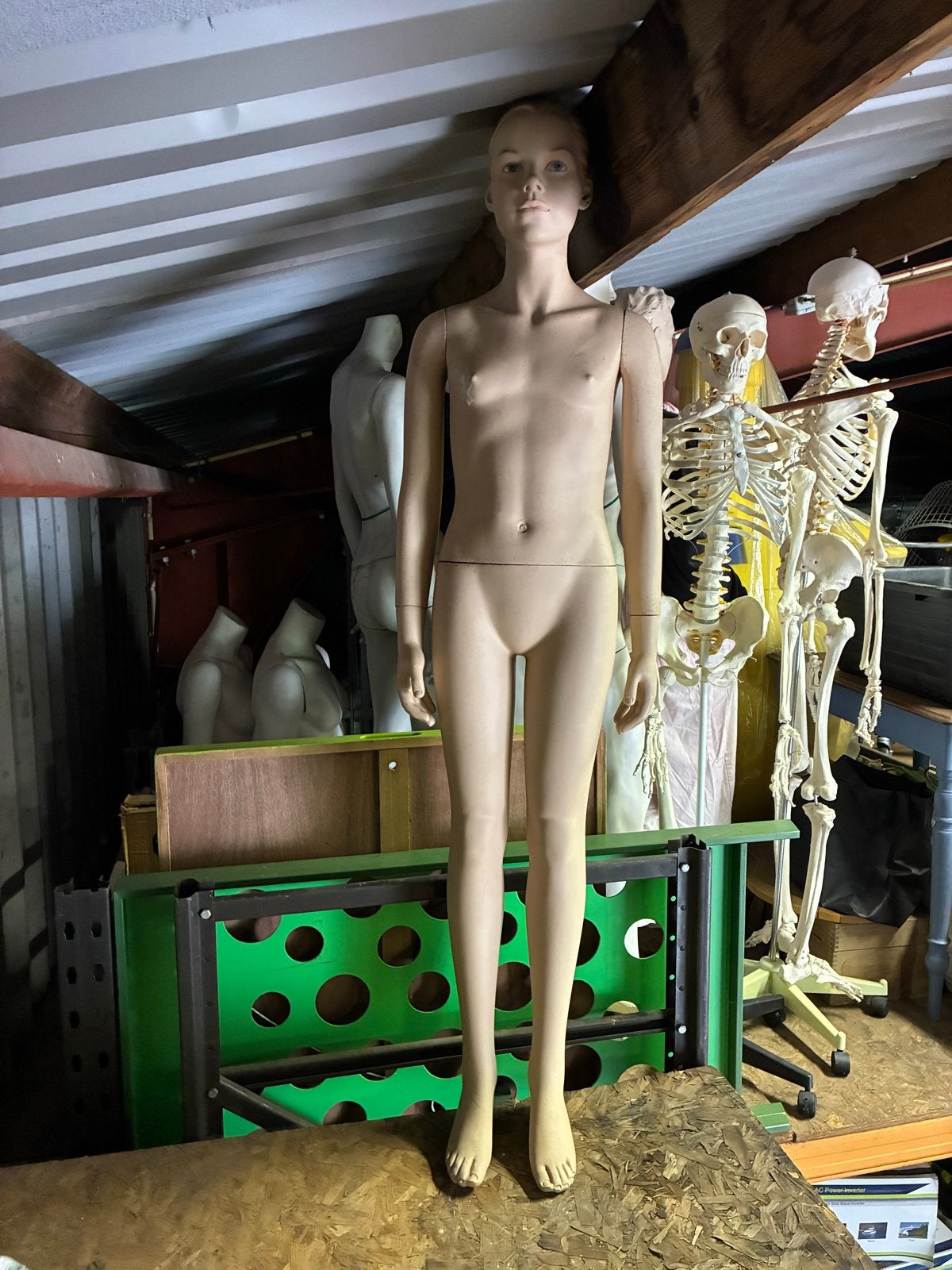 Etalagepop kind/jongere - Huidkleurig, Ophalen of Verzenden