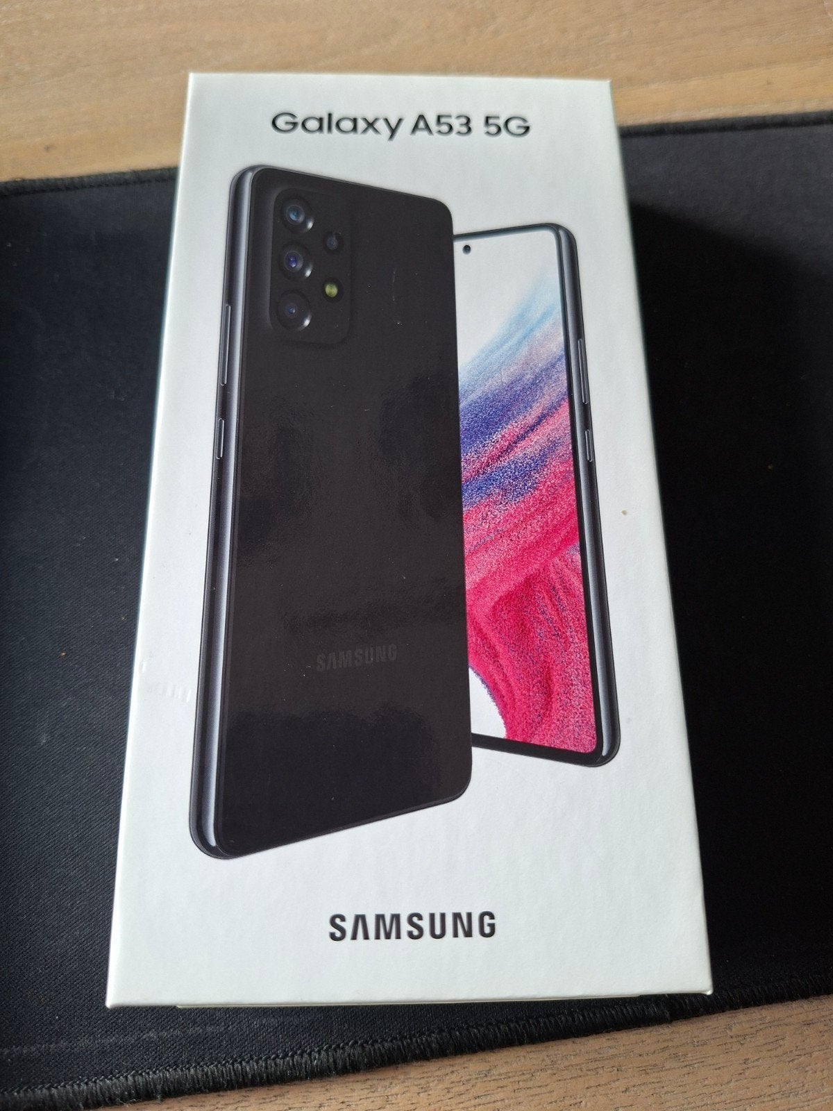 Samsung Galaxy A53 5G 128GB Black, Telecommunicatie, Ophalen, Zwart, Touchscreen, Nieuw