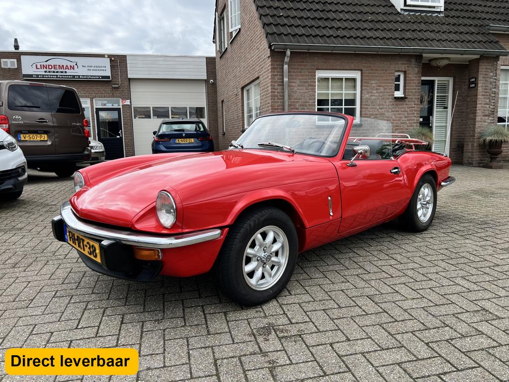 Triumph Spitfire 1300 MK IV Soft Top 1979 (Gerestaureerd), 1296 cc, Achterwielaandrijving, Zwart, Cabriolet
