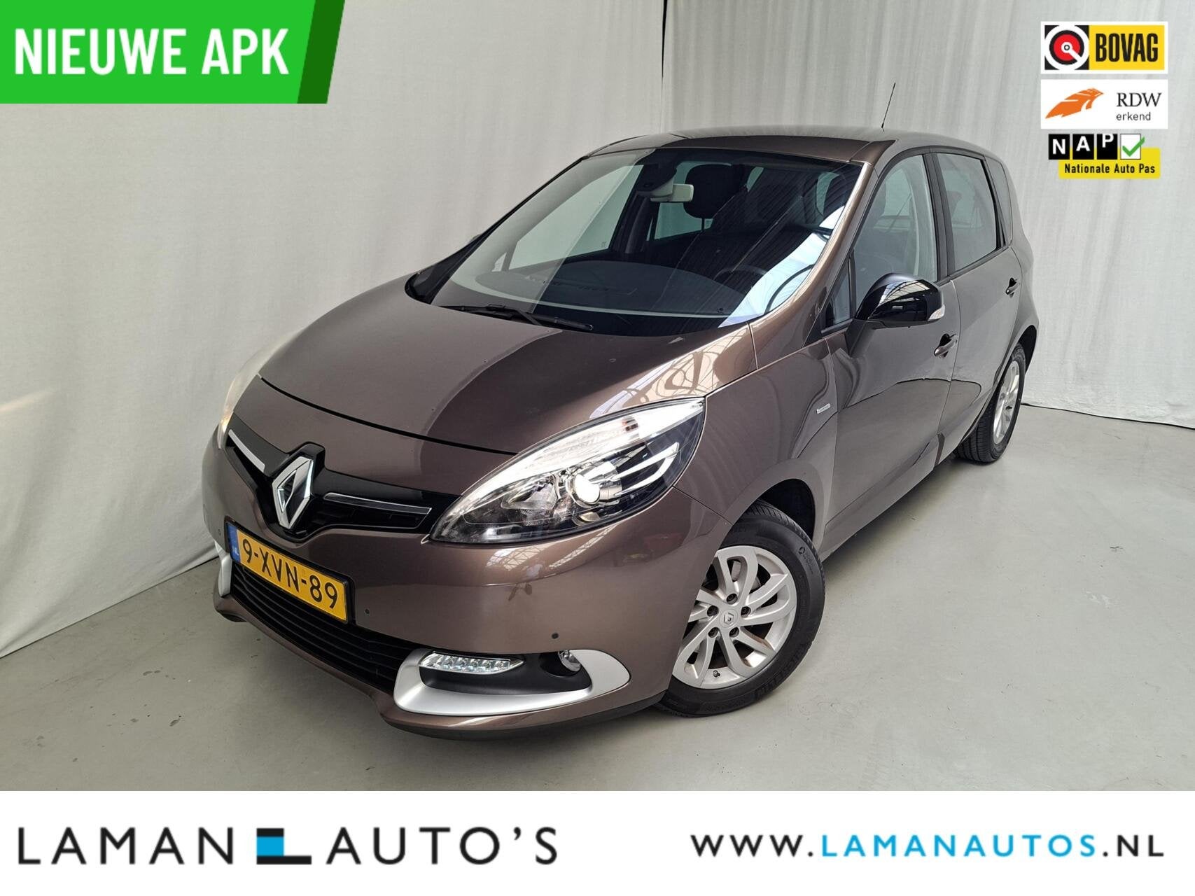 Renault Scenic 1.2 TCe 132pk Limited | Navi Clima Trekhaak C, Voorwielaandrijving, Euro 5, Stof, Gebruikt