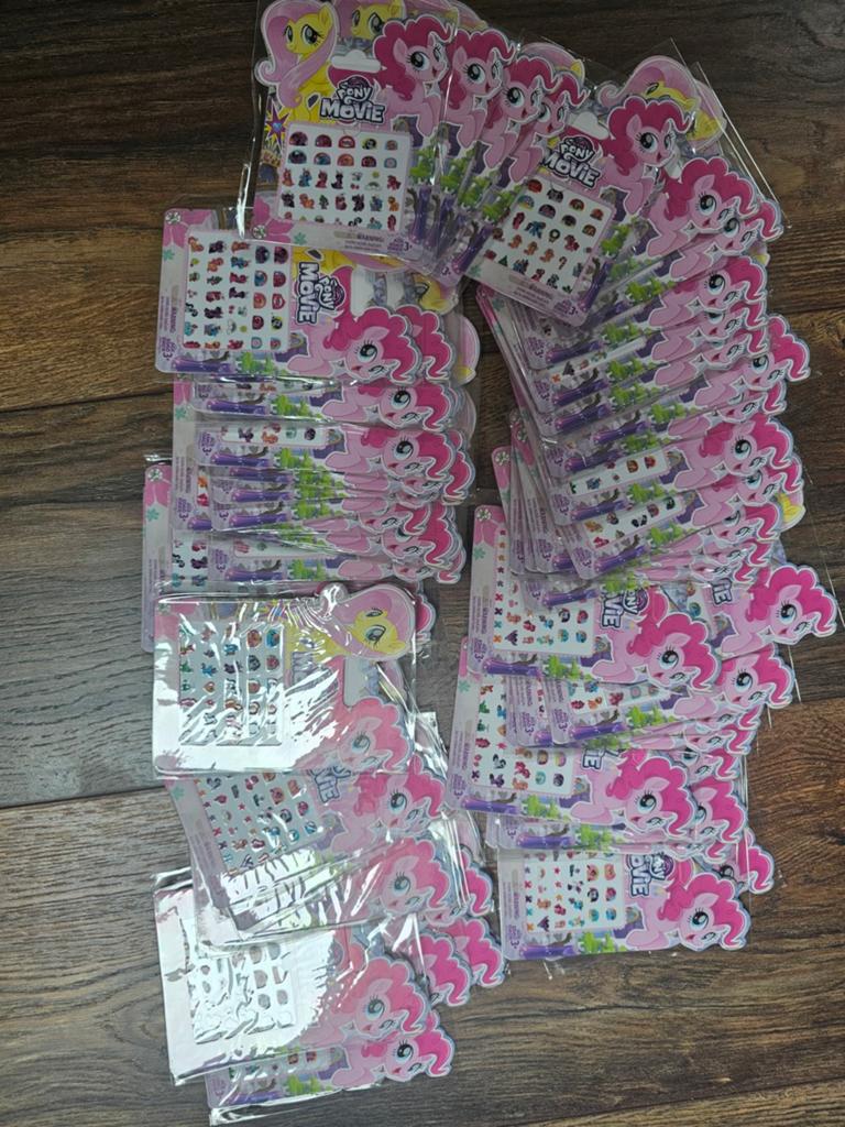 Partij nagel tattooes my little pony, Ophalen of Verzenden, Nieuw, Plaatje