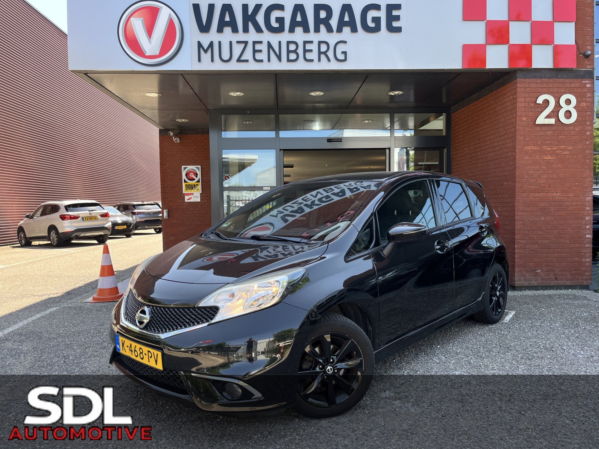 Nissan Note 1.2 DIG-S Black Edition // NAVI // CRUISE CONTRO, Stof, 1045 kg, 1198 cc, 98 pk