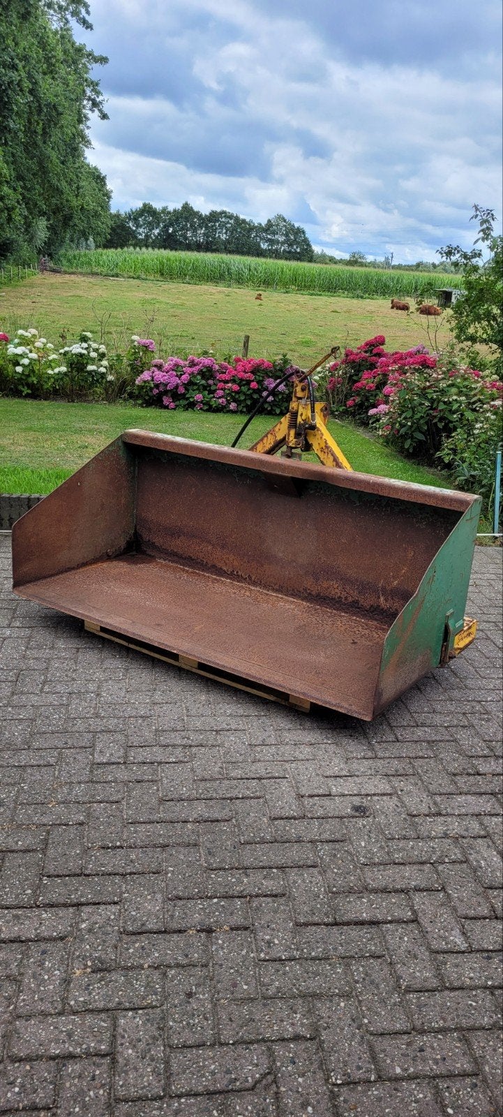 grondbak 180 cm hydraulische sluiting., Ophalen of Verzenden, Grondbewerking
