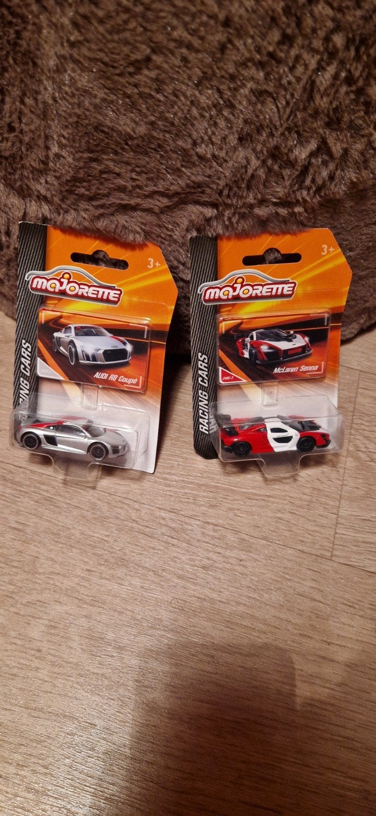 Majorette Racing Cars: Audi R8 Coupé & McLaren Senna, Ophalen, Nieuw