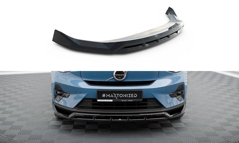 Voorlip sideskirts spoiler diffuser splitter - Volvo C40 21+, Ophalen of Verzenden