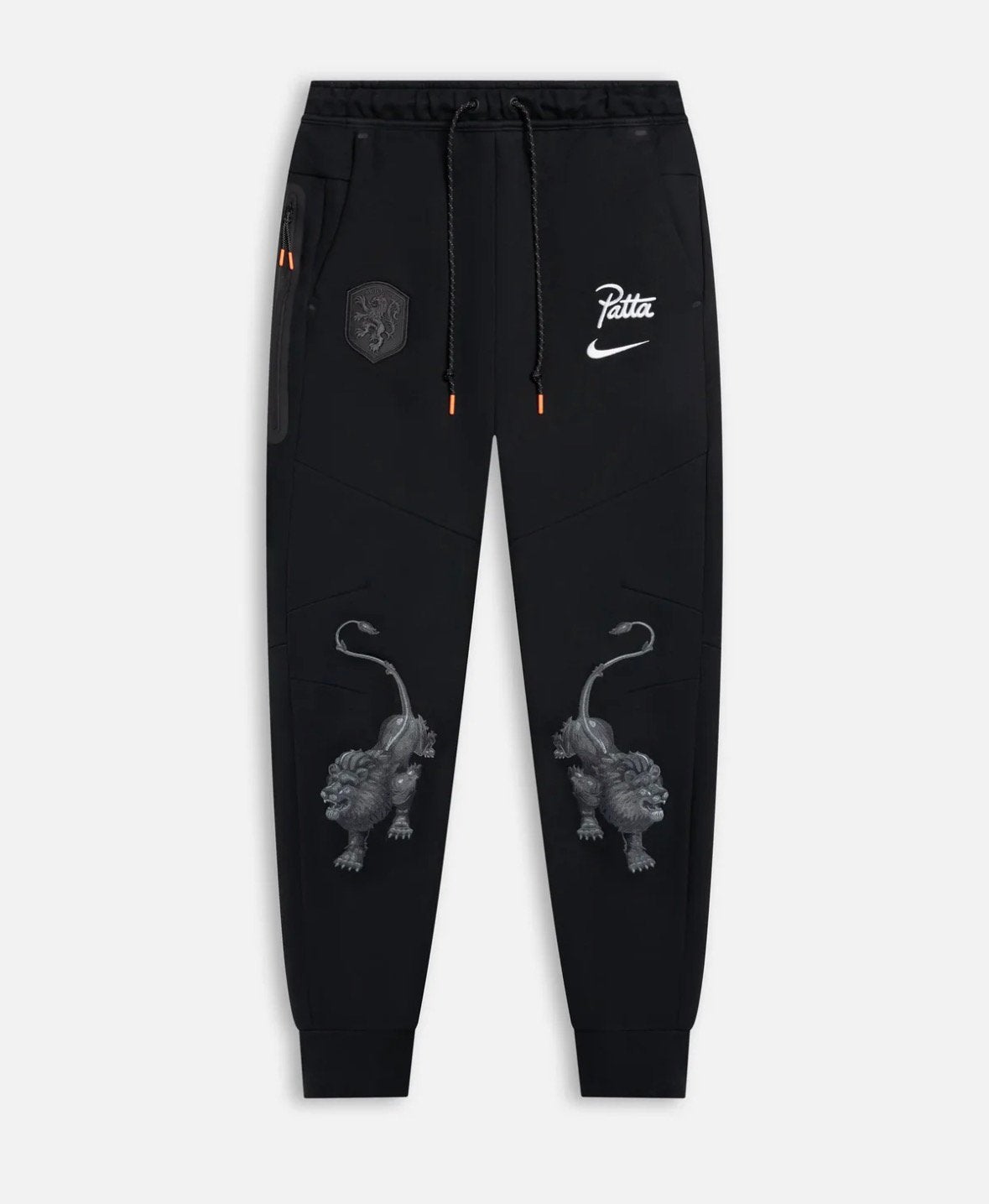 Patta x Nike KNVB Tech Fleece Jogger - Maat S, Ophalen of Verzenden, Nieuw, Maat 46 (S) of kleiner, Zwart