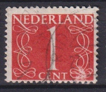 Nederland 1947 nr. 460 Cijfer RIDDERKERK, Verzenden, Gestempeld, Overige thema's
