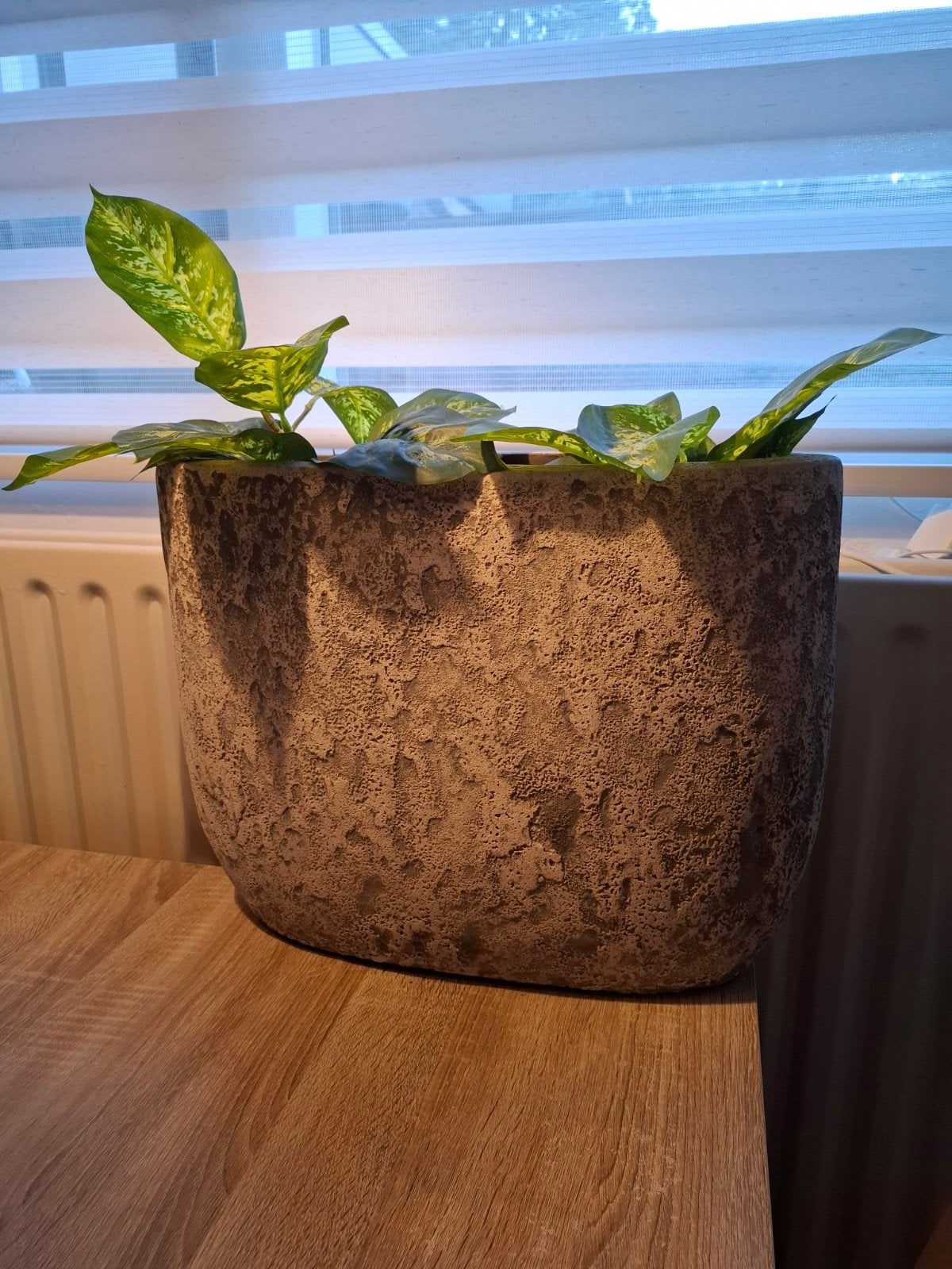 Landelijke bloempot - 34x43x16 cm, Tuin en Terras, Ophalen, Gebruikt, 40 cm of meer, Binnen