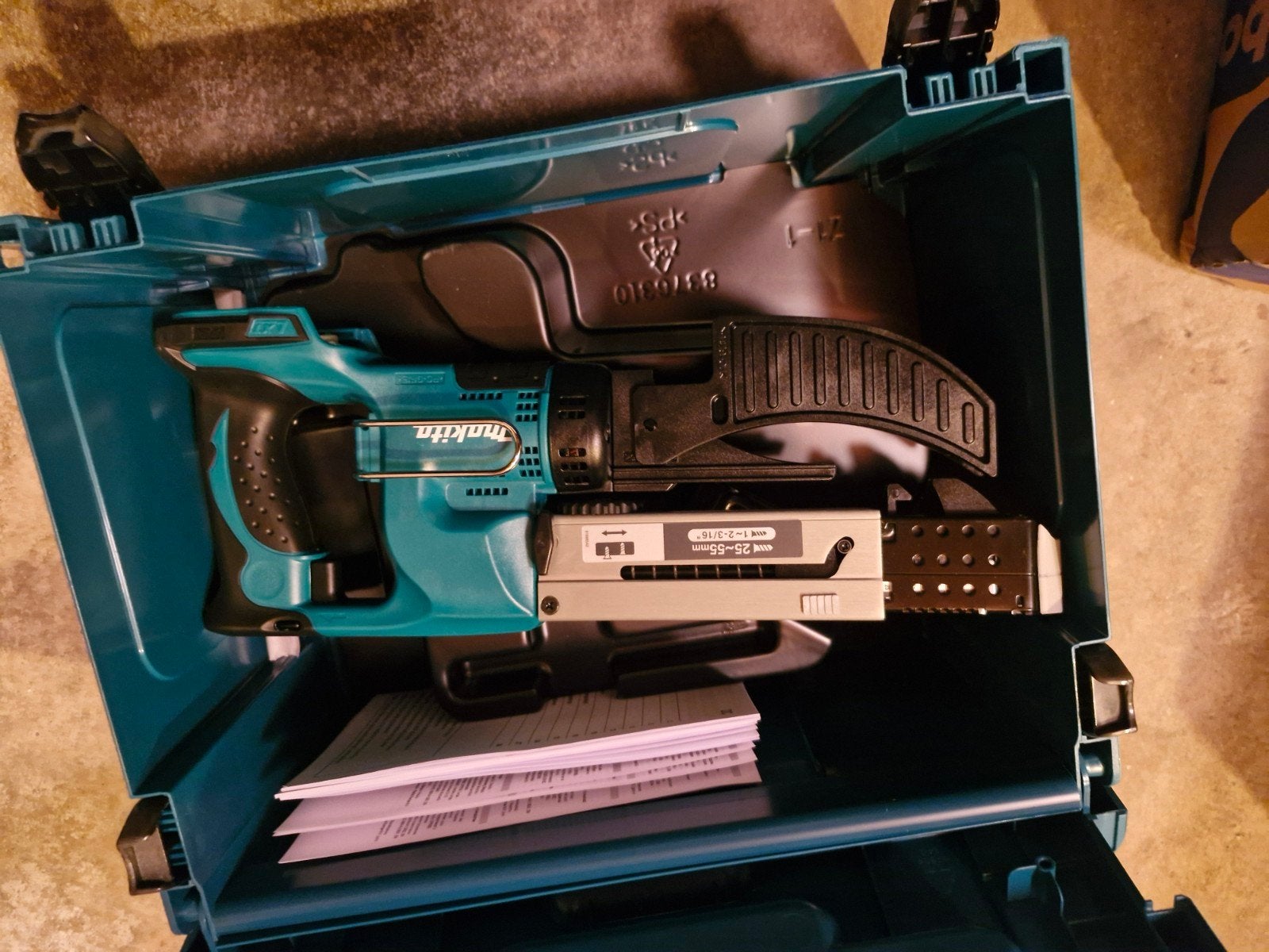 Makita DFR550ZJ Schroefautomaat - nooit gebruikt nieuw dus, Variabele snelheid, Ophalen of Verzenden, Minder dan 400 watt, Zo goed als nieuw