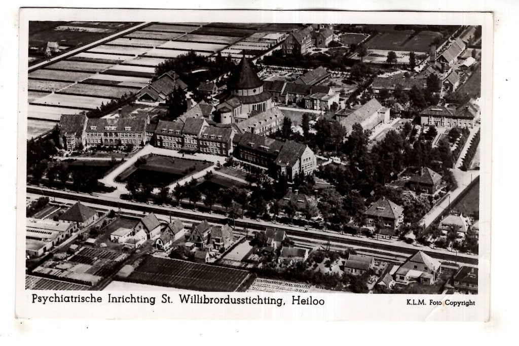 Heiloo   KLM Lucht fotokaart, Verzenden, 1940 tot 1960, Gelopen, Noord-Holland