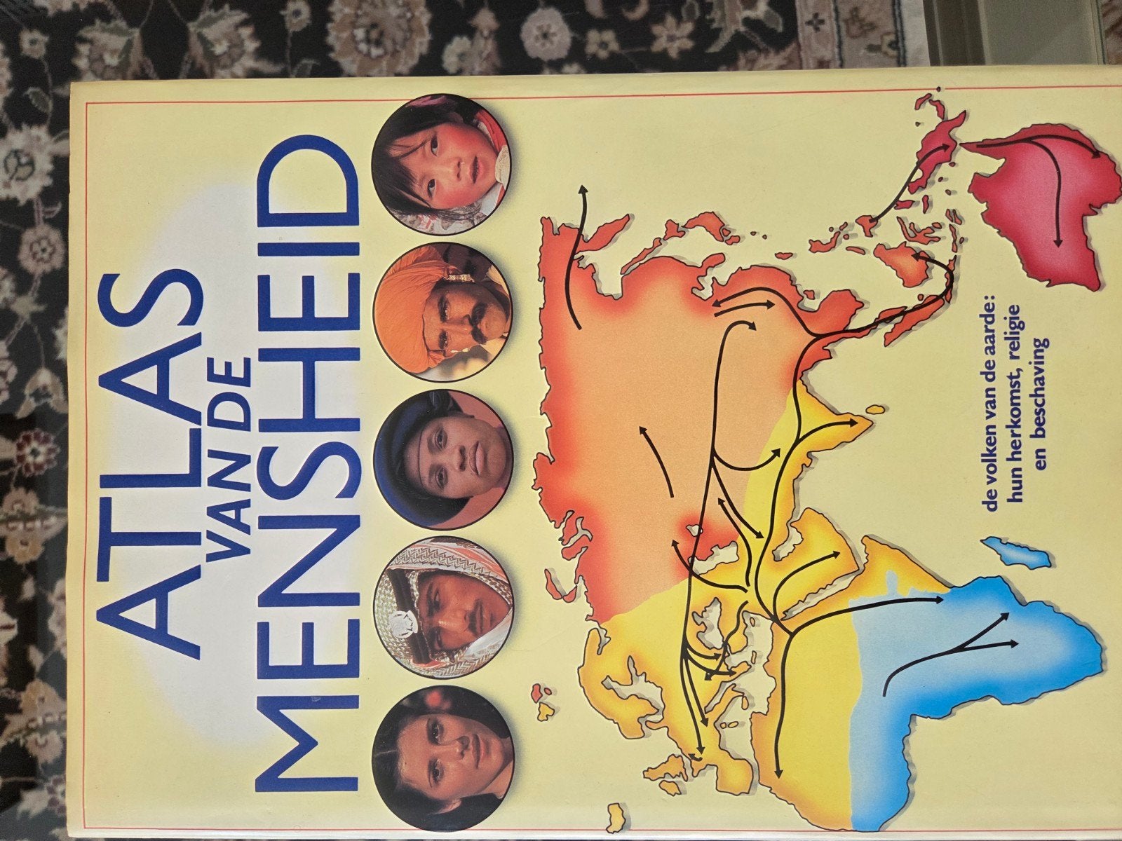 Atlas van de Mensheid: Herkomst, Religie, Beschaving, Boeken, Encyclopedieën, Ophalen of Verzenden, Los deel, Algemeen, Onbekend