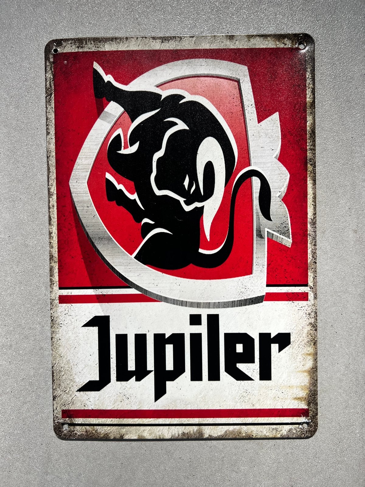 Jupiler Reclamebord Metaal, Verzamelen, Ophalen of Verzenden, Nieuw, Reclamebord