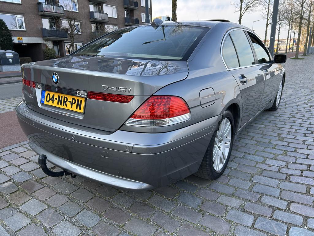 BMW 7 Serie 745i Executive Full options org Nederlands, Auto's, BMW, Automaat, Achterwielaandrijving, Gebruikt, 334 pk