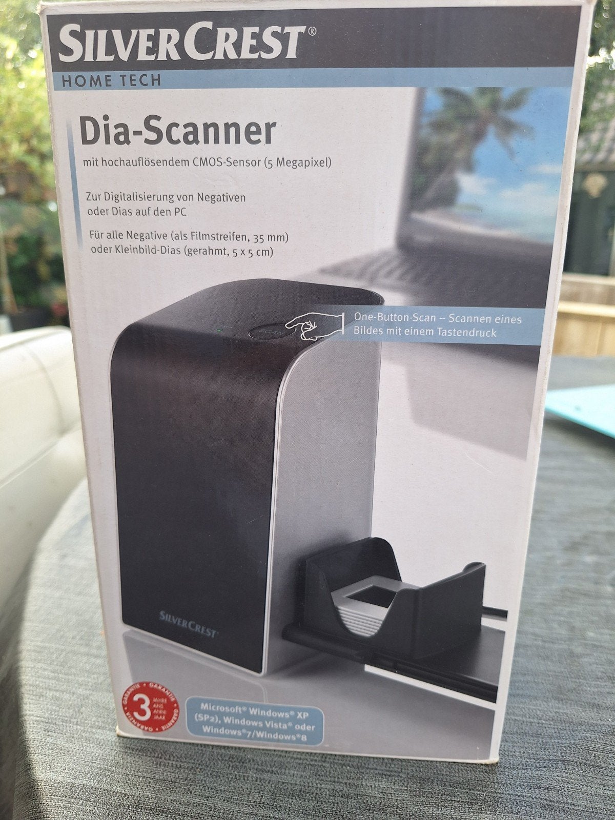 SilverCrest Dia-Scanner 5 Megapixel voor Negatieven en Dia's, Diascanner, Nieuw, Windows, SilverCrest