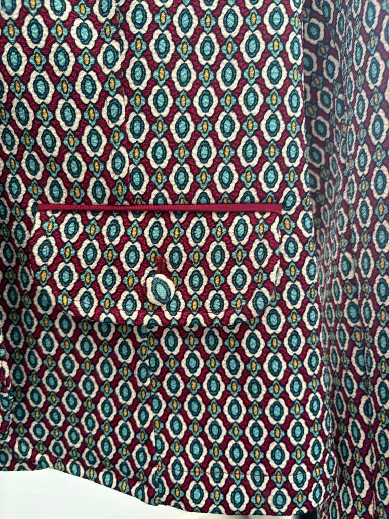 KING LOUIE Jasje met geometrisch patroon, Kleding | Dames, Jasjes, Kostuums en Pakken, Maat 38/40 (M), Overige kleuren, Verzenden