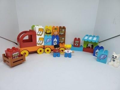 LEGO Duplo Mijn Eerste Vrachtwagen 10818, Gebruikt, Ophalen of Verzenden, Duplo, Complete set