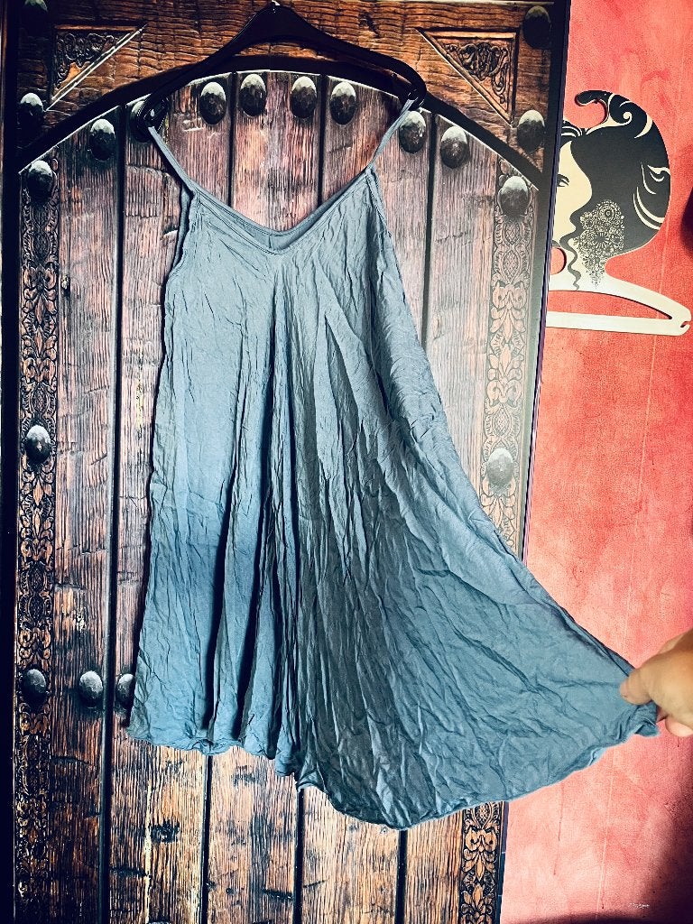 Luchige blauwe a-lijn jurk van viscose 42/44 nu  voor 15,99€, Kleding | Dames, Noidea, Blauw, Maat 42/44 (L), Ophalen of Verzenden