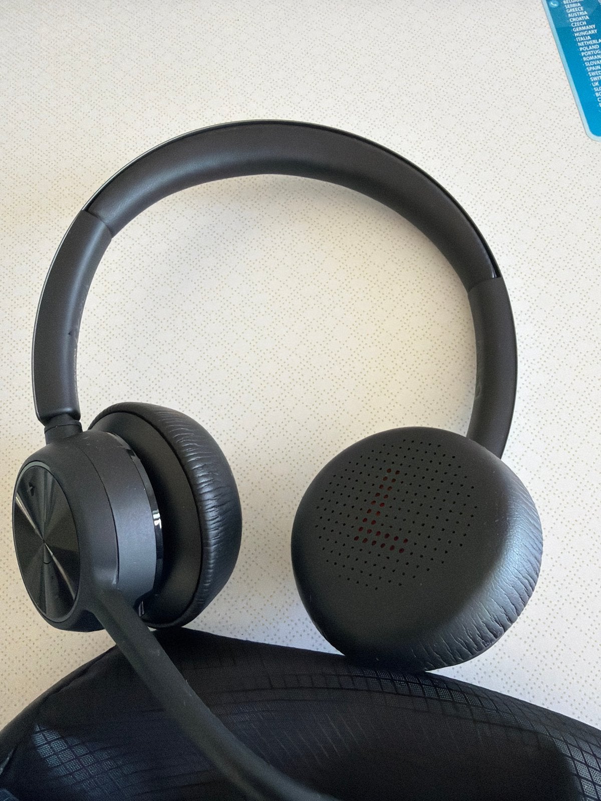 Poly Voyager 4320 with microphone new, Audio, Tv en Foto, Koptelefoons, Ophalen, Bluetooth, On-ear, Zo goed als nieuw