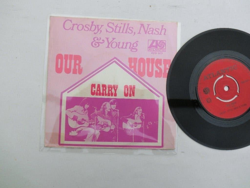 Crosby,Stills,Nash & Young  Our house, Ophalen of Verzenden, Zo goed als nieuw, 7 inch, Pop