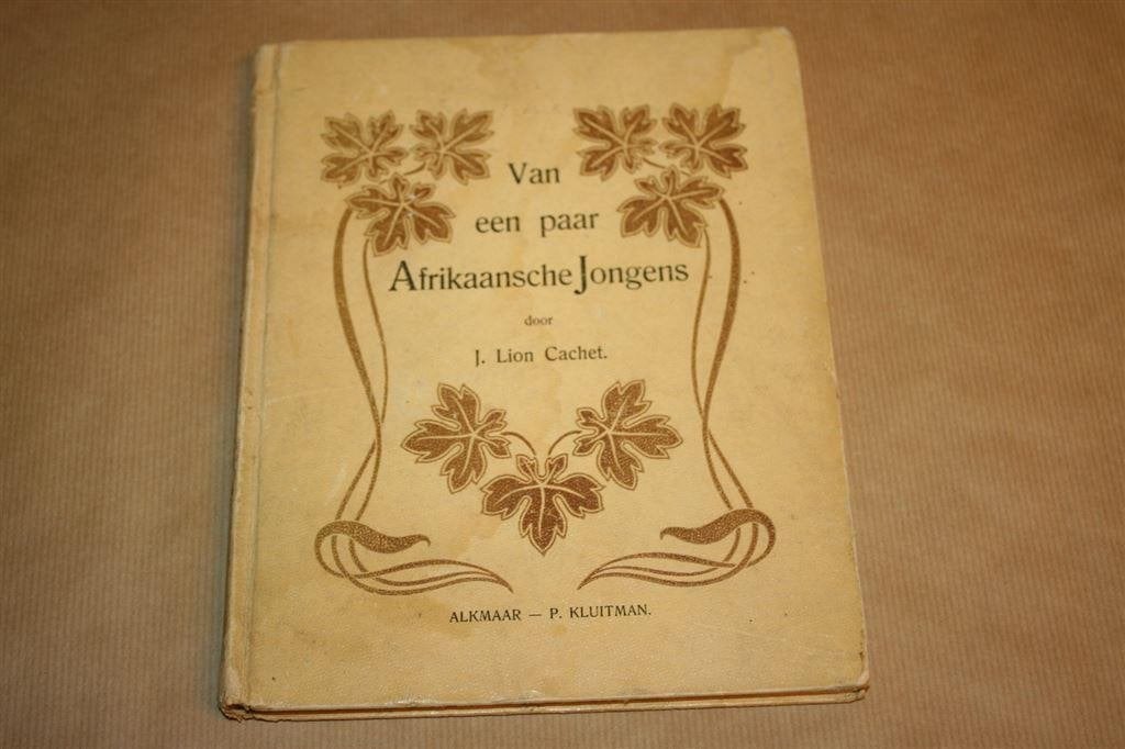 Van een paar Afrikaansche jongens. Cachet. Kluitman 1905., Ophalen of Verzenden, Gelezen