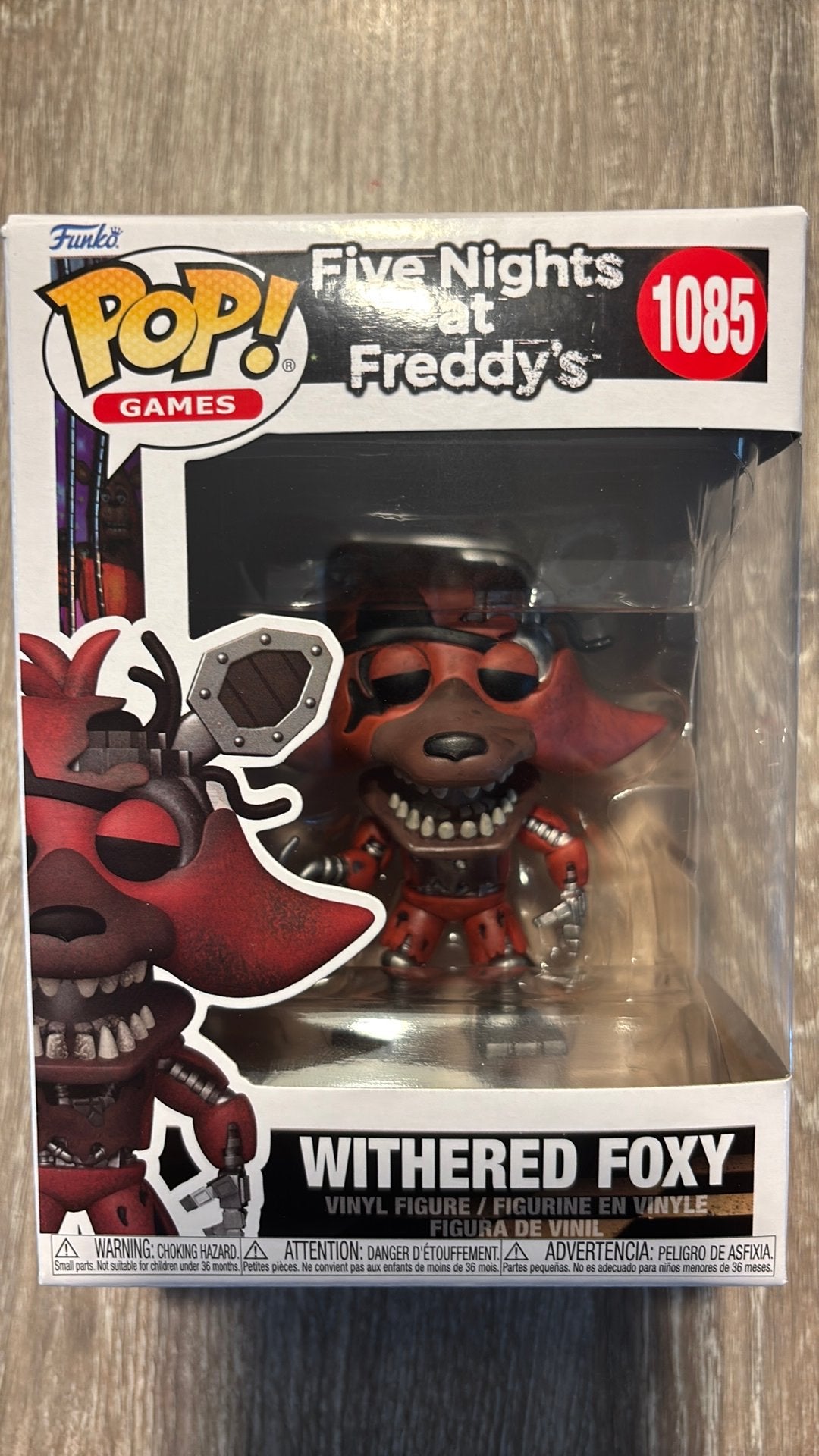 Funko - 1085 - FNAF - Withered Foxy, Ophalen of Verzenden, Zo goed als nieuw