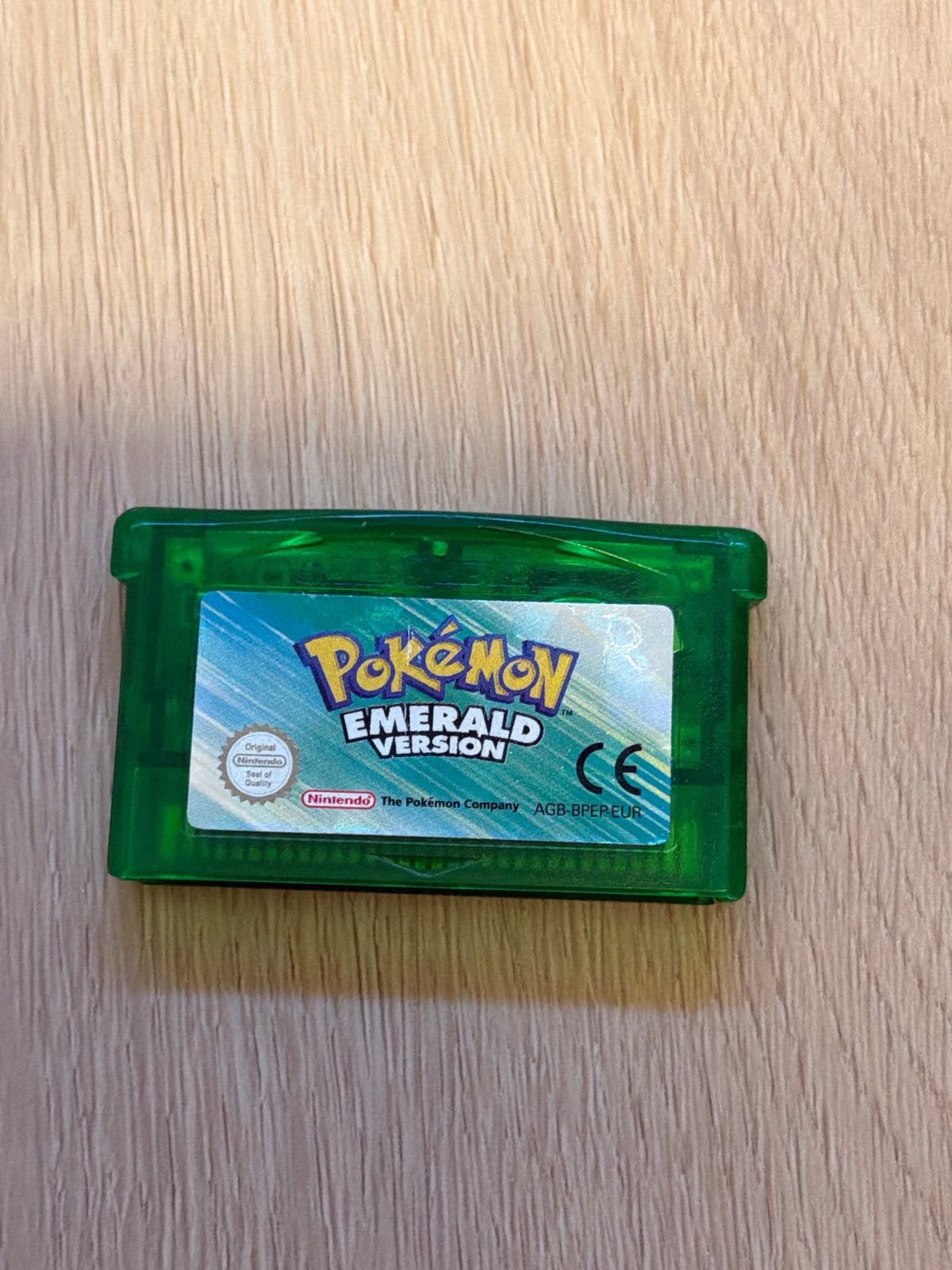 Originele Pokémon Emerald – Game Boy Advance, Spelcomputers en Games, Gebruikt, 1 speler, Ophalen of Verzenden, Role Playing Game (Rpg)