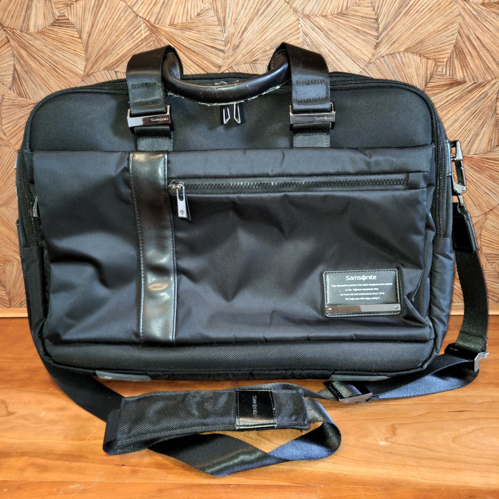 Samsonite Laptoptas - Zwart, Ruim en Functioneel, Computers en Software, Laptoptassen, Gebruikt, Overige typen, 16 inch, Samsonite