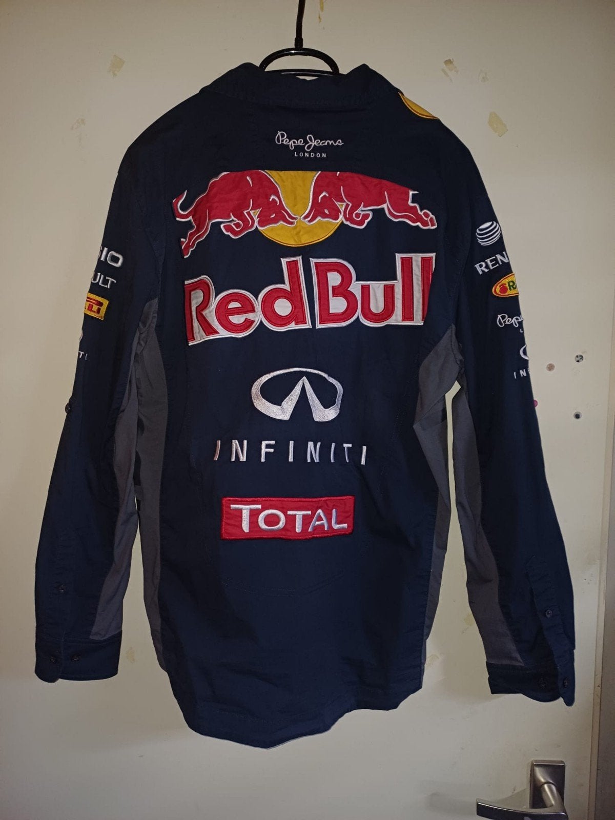 Red Bull Racing Team Shirt - Pepe Jeans - Maat L, Maat 52/54 (L), Blauw, Ophalen of Verzenden, Zo goed als nieuw