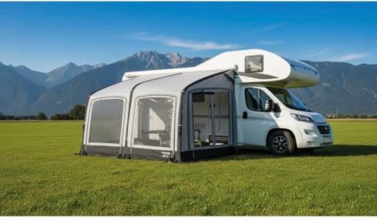 Westfield Vega 2.0 330/375 opblaasbare voortent camper, Ophalen, Nieuw, Overige merken
