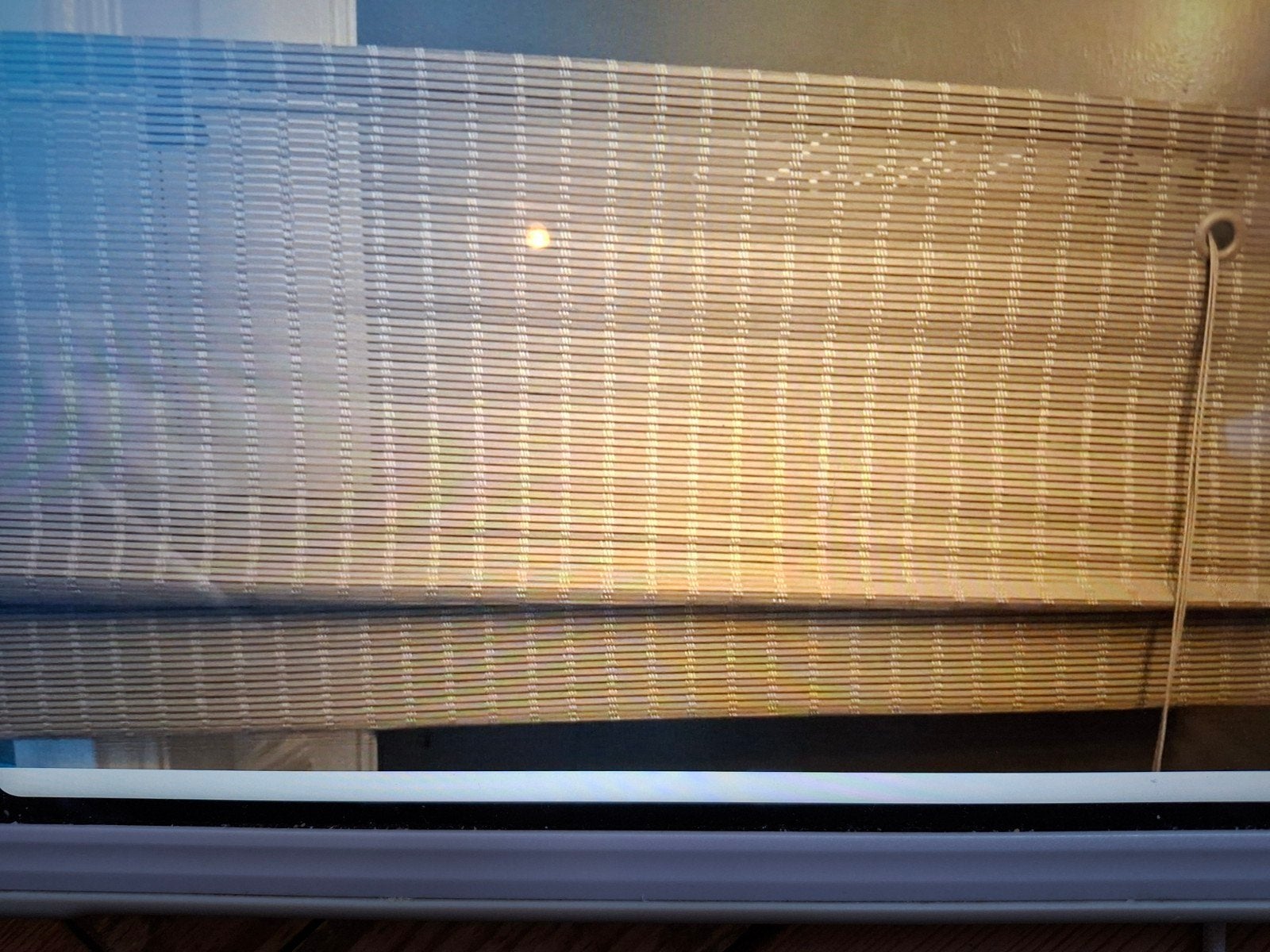 Geweven Houten Vouwgordijn Taupe 140x140 cm, Bruin, Hout, Nieuw, Ophalen of Verzenden