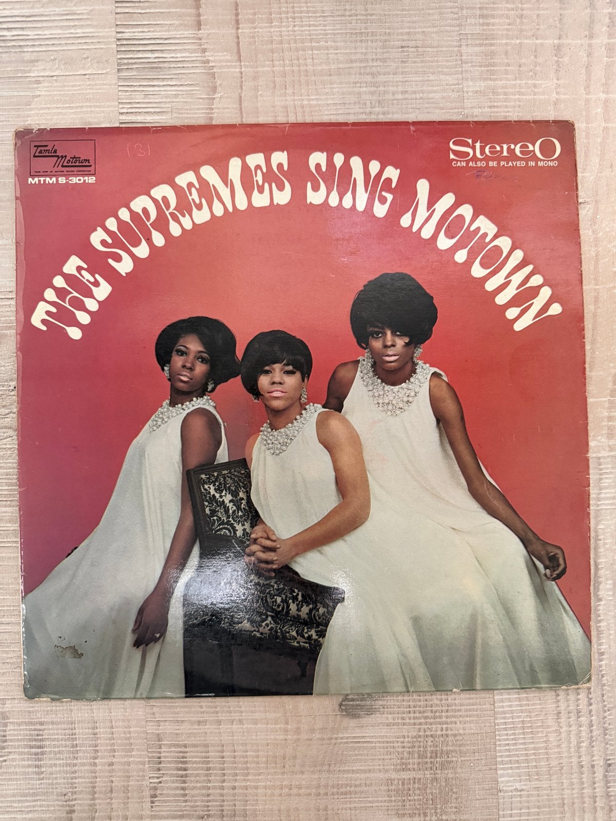 The Supremes Sing Motown LP - Vintage Pop/Soul Vinyl, Cd's en Dvd's, Vinyl | Pop, LP, Gebruikt, Pop, Originele persing