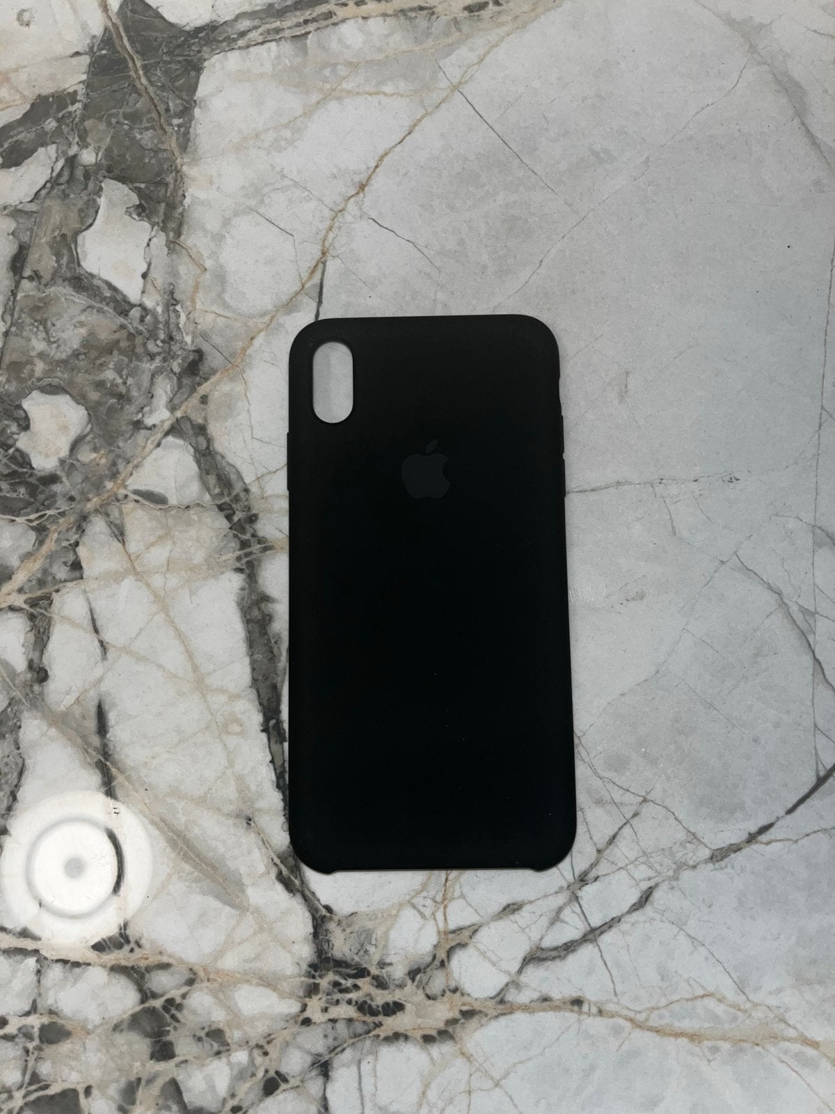 Zwart siliconen hoesje voor iPhone XS Max, Telecommunicatie, Zwart, IPhone XS Max, Nieuw, Hoesje of Tasje