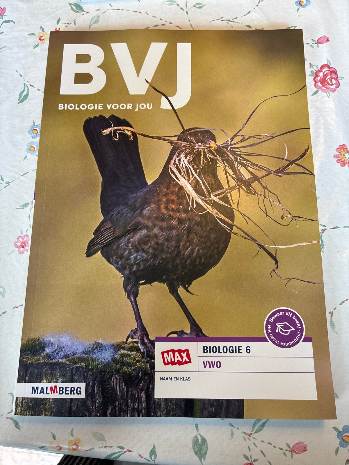 BVJ Biologie voor jou VWO 6 Malmberg, Ophalen of Verzenden, Nieuw, VWO, Biologie