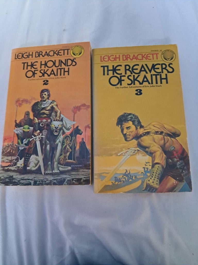 2x Leigh Brackett pockets, Ophalen, Gelezen, Leigh Brackett
