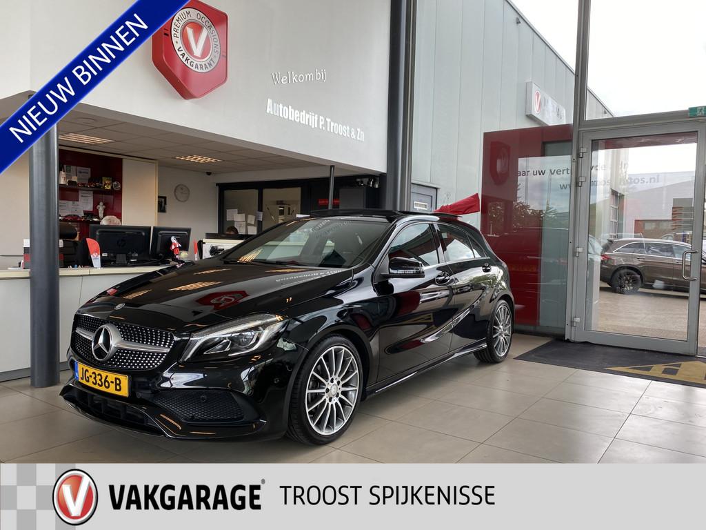 Mercedes-Benz A-Klasse 180 Ambition,AMG LineAutomaat,Panoram, 12 maanden, Gebruikt, 4 cilinders, Onderhoudsboekje