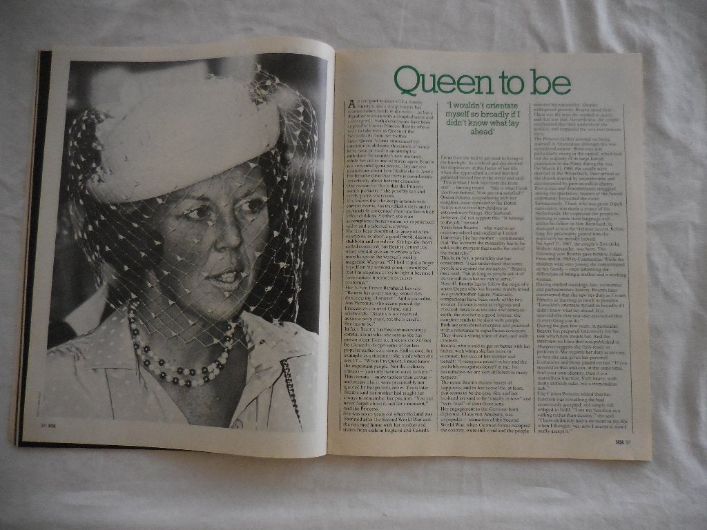 Foto 5 van Holland Herald Vol. 15 Nr. 4, April 1980, het Oranje Huis