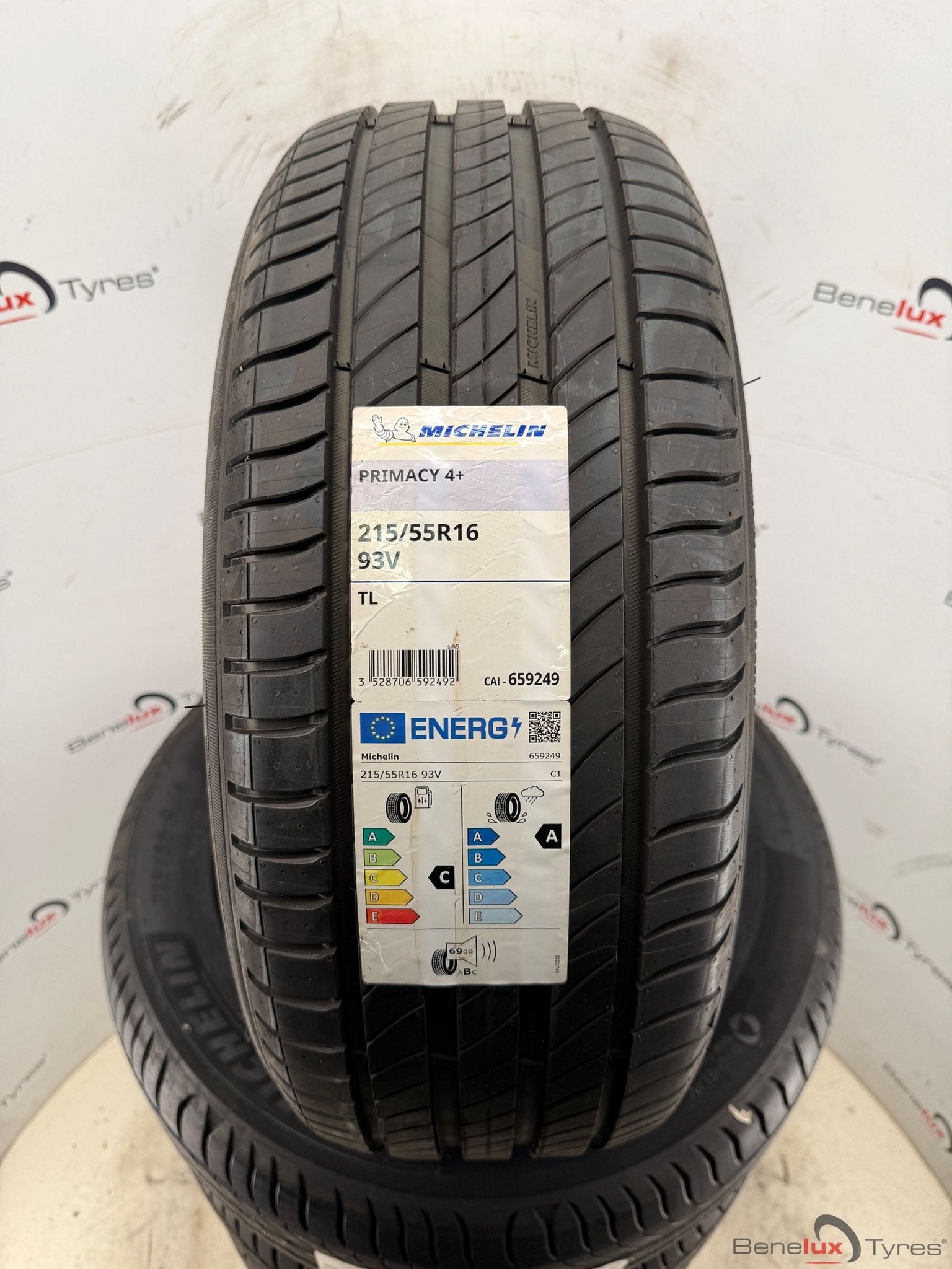 nieuw 215/55R16 93V Michelin 4+ 215/55 R16 215/55/16 2155516, Ophalen, 215 mm, -, Nieuw