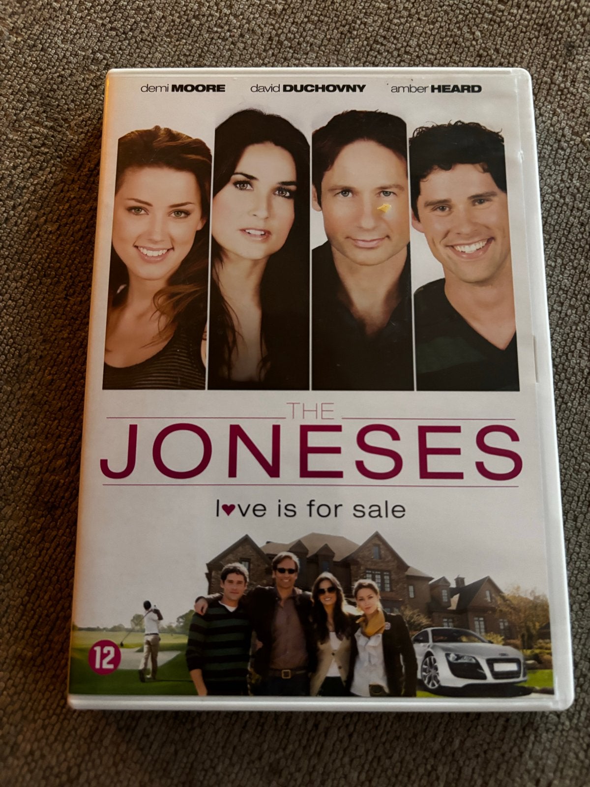 The Joneses DVD - Komedie met Demi Moore en David Duchovny, Engels, Nederlands, Romantische komedie, Ophalen of Verzenden