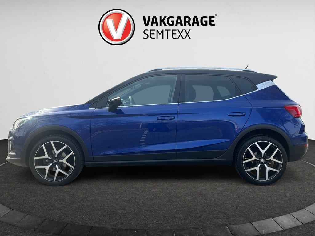 Seat Arona 1.0 TSI Xcellence FR Business Intense | Clima | C, Gebruikt, Blauw, 116 pk, 49 €/maand