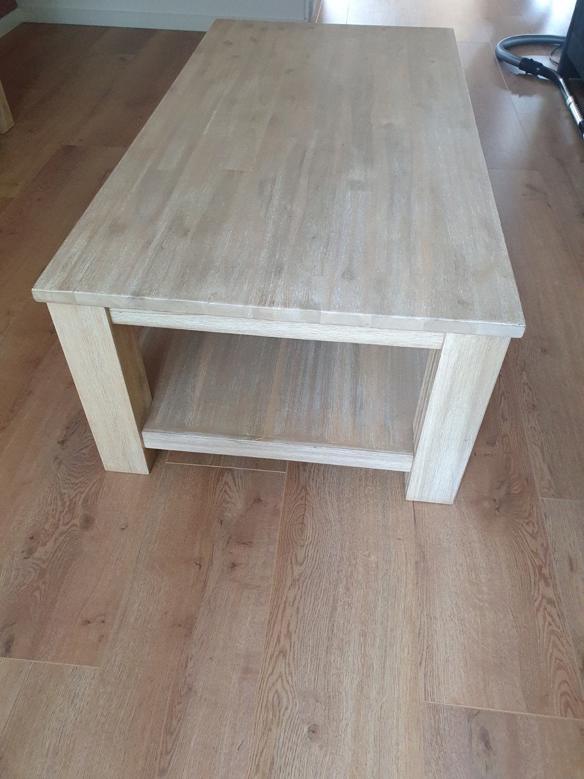 Salontafel ligt eiken, Ophalen of Verzenden