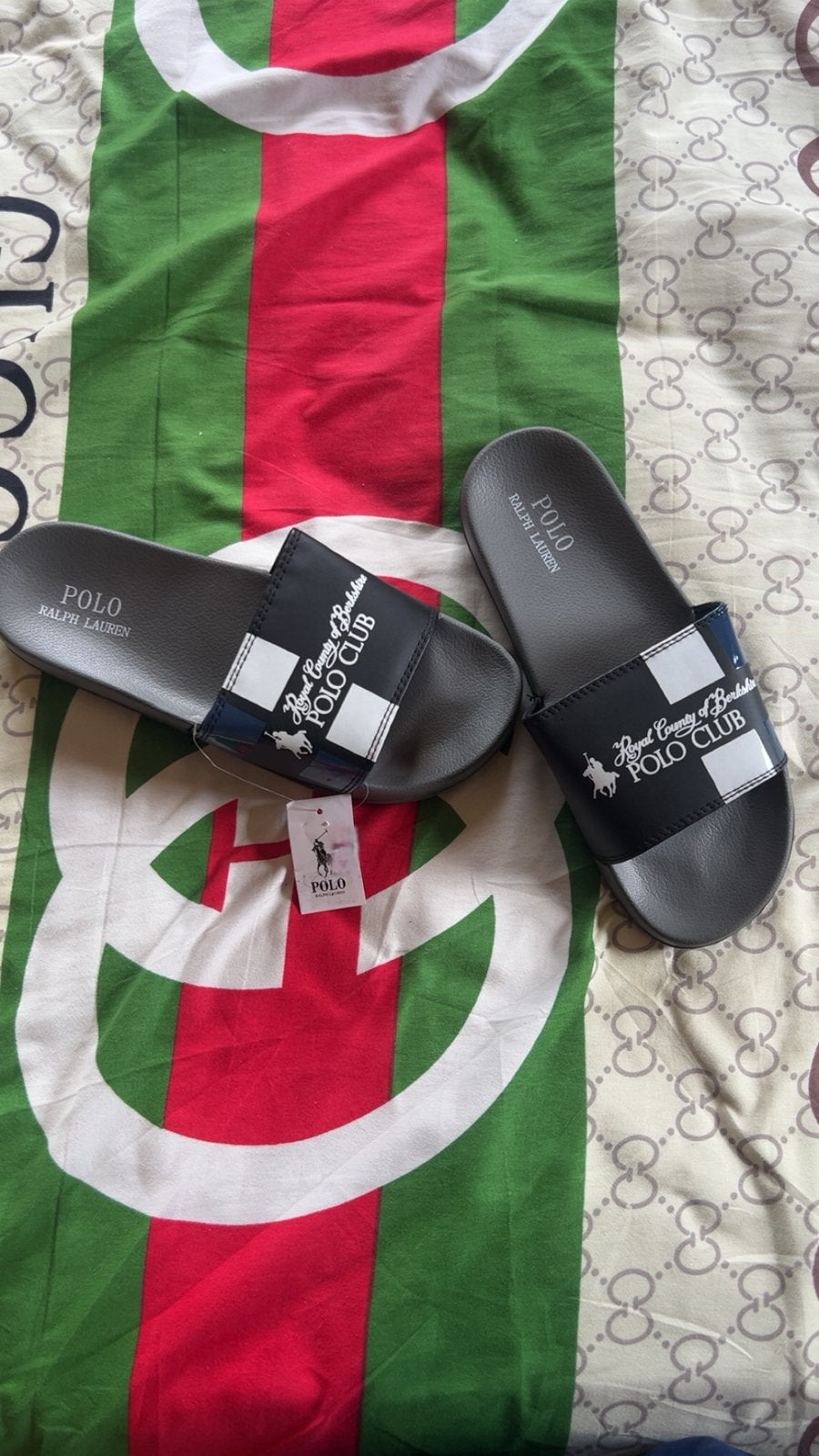 Polo Ralph Lauren slipper, Ophalen, Zo goed als nieuw